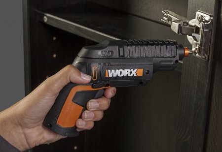 Отвертка WORX WX254.4 4V SD Slide Driver аккумуляторная с ЗУ и набором бит (6шт)