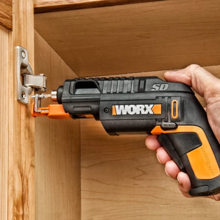 Отвертка WORX WX255 4V SD Slide Driver аккумуляторная с ЗУ и набором бит (6шт)