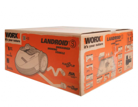 Робот газонокосилка WORX Landroid S Basic WR090S, 300 кв.м