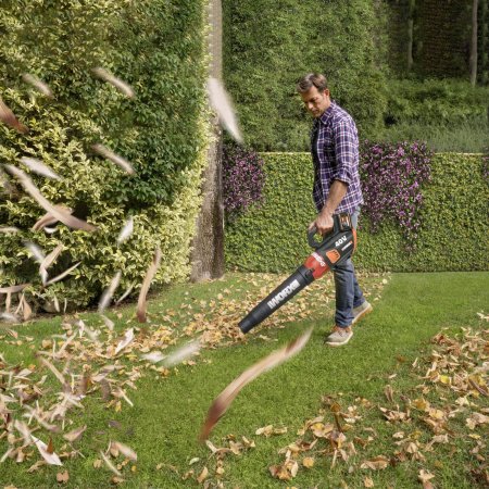 Воздуходув аккумуляторный WORX WG584E.9, 40В, 145 км/ч, Без аккумулятора и зарядного устройства