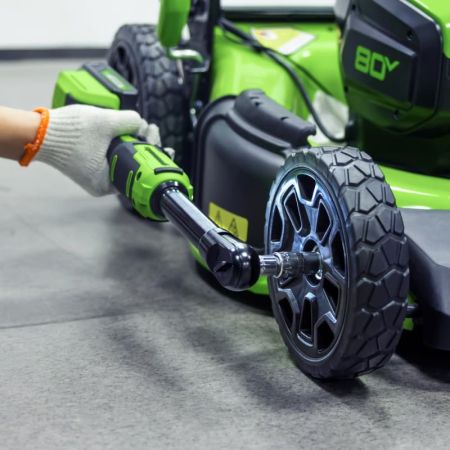 Гайковерт-трещотка удлиненная GREENWORKS GD24RWX 24V 3803907 (1/2) бесщеточная аккумуляторная