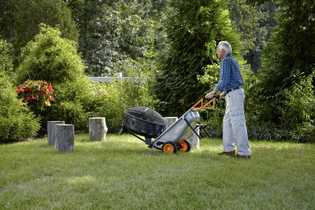 Садовая тележка WORX WG050 Aerocart