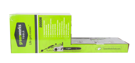 Цепная пила электрическая GREENWORKS GCS2046, 2000W, 45 см