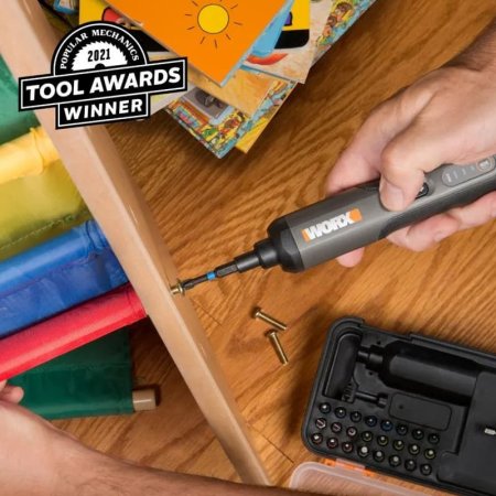 Отвертка WORX WX240 4V аккумуляторная с набором бит 26 шт