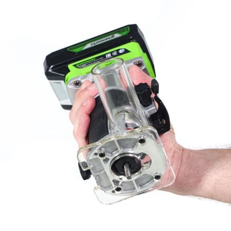 Фрезер аккумуляторный GREENWORKS G24RO, 24V,  см, бесщеточный, без аккумулятора и ЗУ