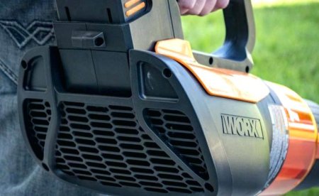 Воздуходув аккумуляторный WORX AIR TURBINE WG547E.9, 20В, 120 км/ч, Без аккумулятора и зарядного устройства