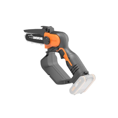 Цепная пила компактная аккумуляторная WORX WG324E.9 20V, 12 см, Без аккумулятора и зарядного устройства Цепная пила компактная аккумуляторная WORX WG324E.9 20V, 12 см, Без аккумулятора и зарядного устройства