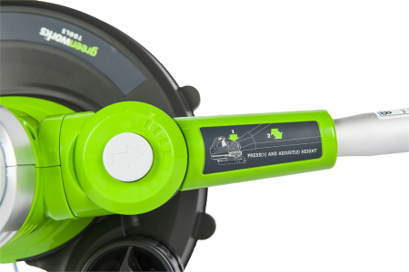 Триммер электрический GREENWORKS GST5033M DELUXE, 500W, 33 см